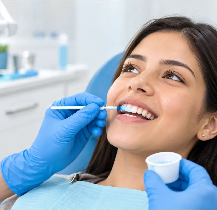Dental fluoride treatment in Lahore